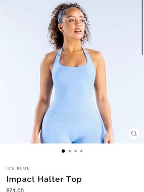 DFYNE IMPACT HALTER TOP